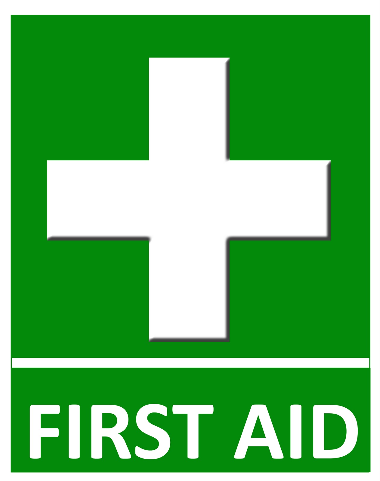 Best first aid sign printable Russell Website